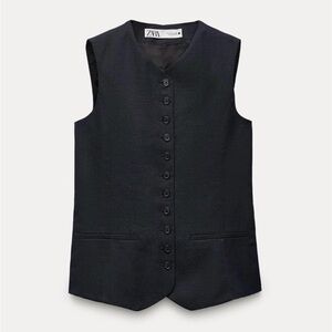 Zara Button Vest NWT (size XL)